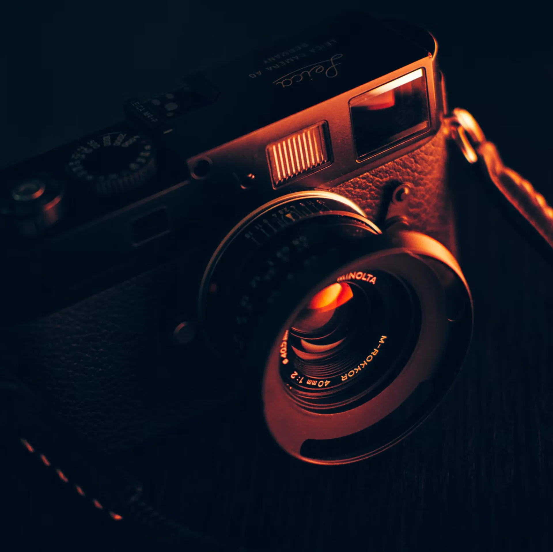 Photographie d'une caméra vintage